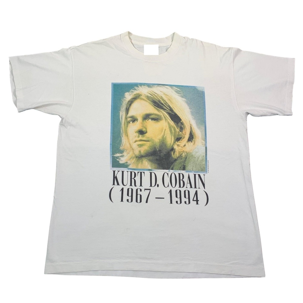 Retro Nirvana Kurt D. Cobain _Memorial_ T-Shirt